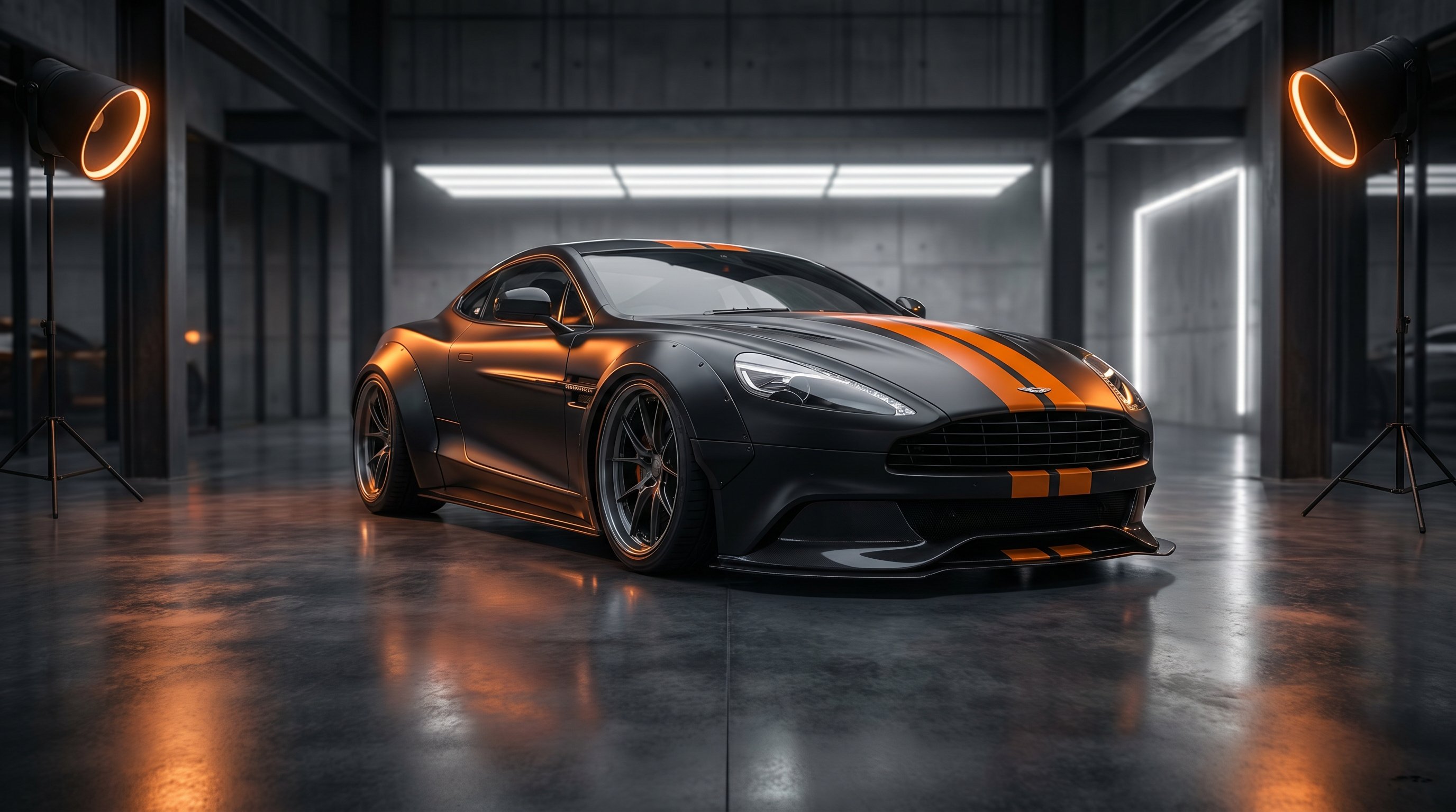 寸止挑战改装跑车宽体套件安装视频演示