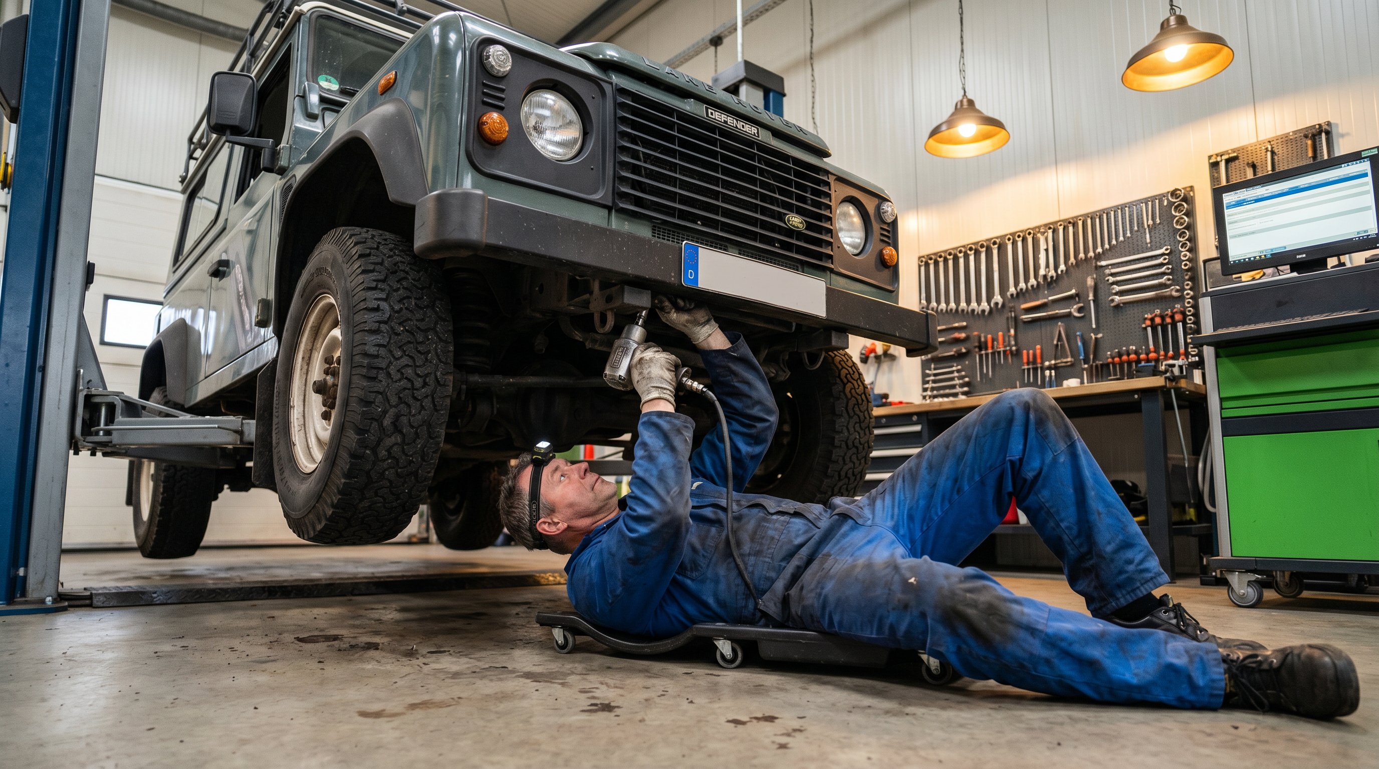 寸止挑战修车技师日常工作纪录视频